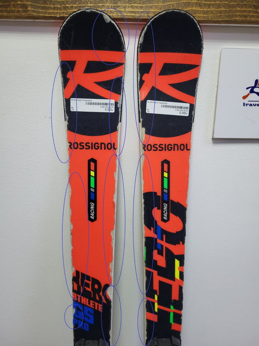 Rossignol Hero GS Pro 135cm Ski + Look 10 Bindungen Winter Adventure Winter