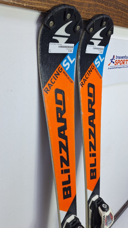 Sci Blizzard Racing WC SL 136 cm + attacchi Marker 10 Winter Fun Sport Snow