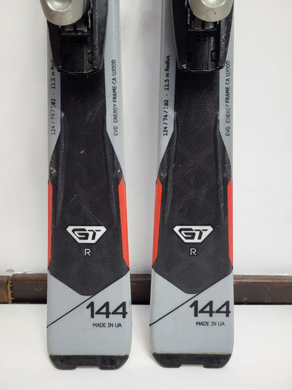 Nordica GT R EVO 144cm Ski + fixations Elan ESP 7.5  Divertissement hivernal, neige et sport