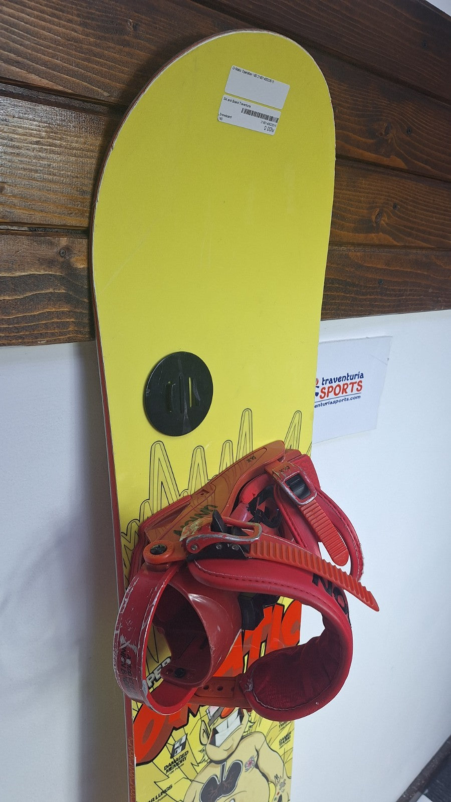 O-Matic Sweet 160 cm Snowboard + Union M Bindings Winter Sport Snow Fun
