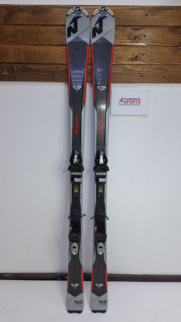 Nordica GT R EVO 168 cm Ski + Tyrolia ESP10 Bindings Winter Sports Adventure