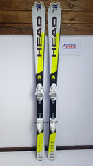 HEAD SupershapeTeam SLR 2 157cm Ski + Tyrolia 9 Bindings Winter