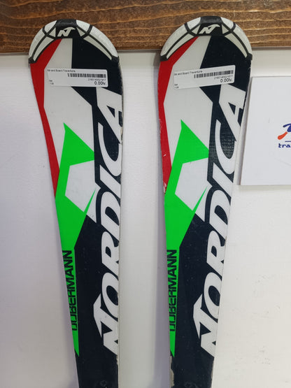 Nordica Dobermann WC SL J 136 cm Ski + fixations Marker 10 Sport et plaisir hivernal