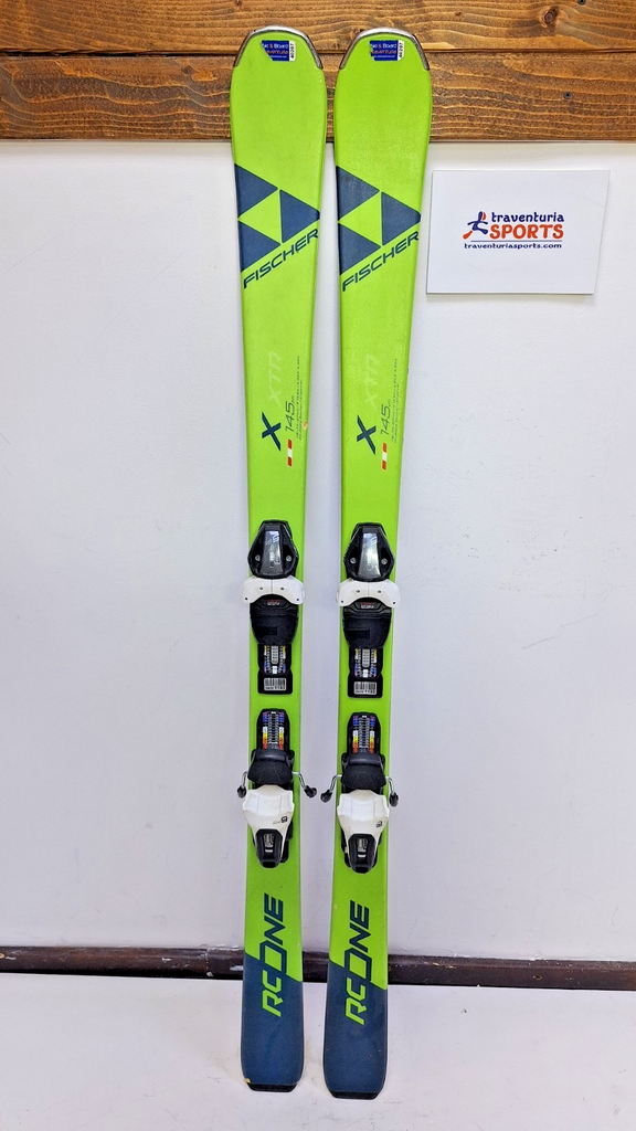 Fischer XTR RC One X 145 cm Ski + Fischer RS9 Bindings Winter Sports Snow Fun