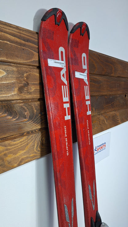 Sci HEAD Super Pro 177 cm + Attacchi Head 11 Sport Invernali Neve Outdoor