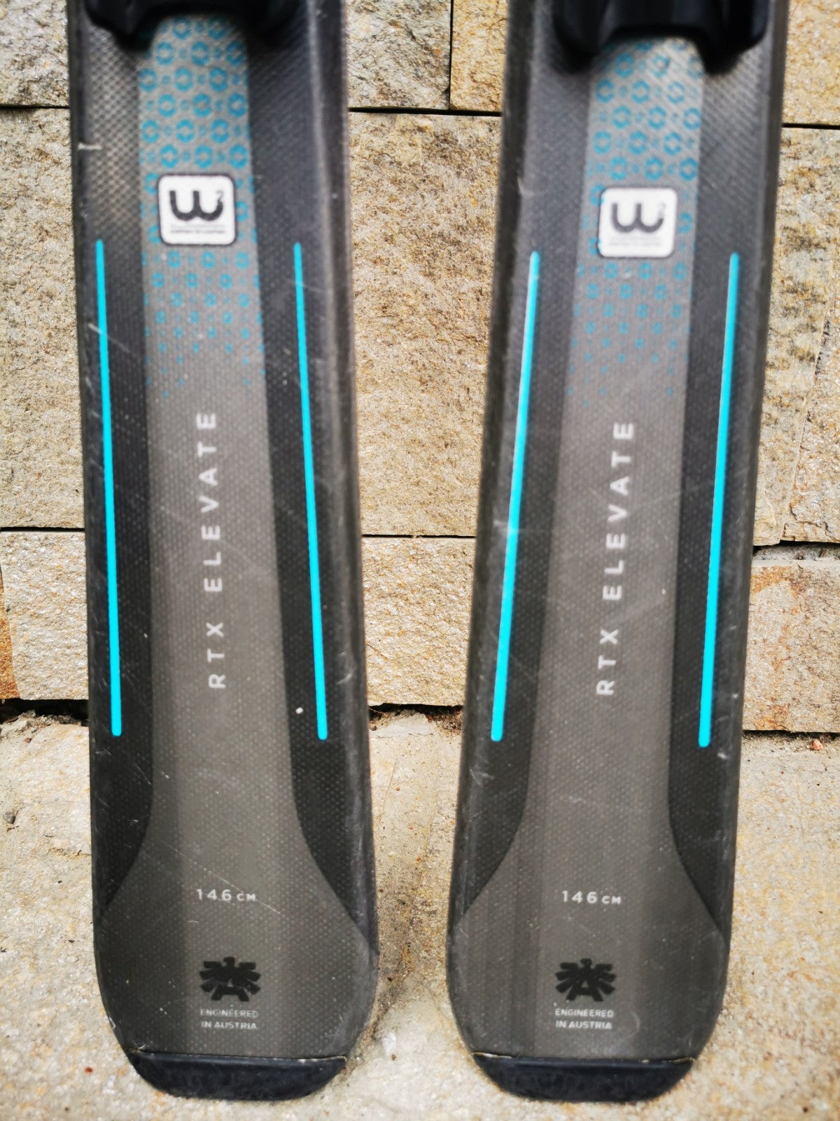 Blizzard RTX Elevate 146 cm Ski + Marker TLT 10 Bindings Winter Snow Sport Fun