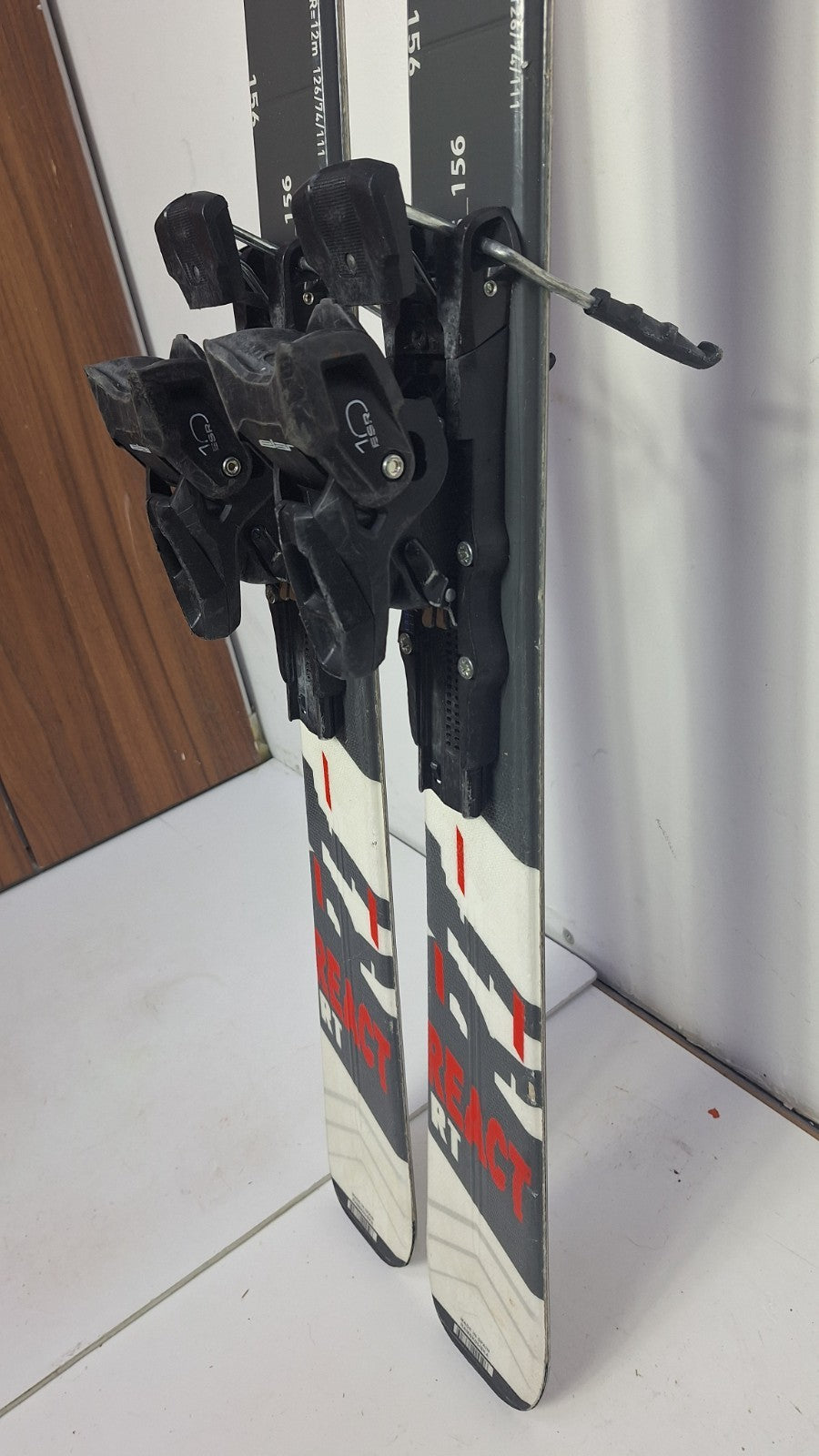 Rossignol React RT Carbon 156 cm Ski + Elan ESR 10 Bindings Winter Adventure