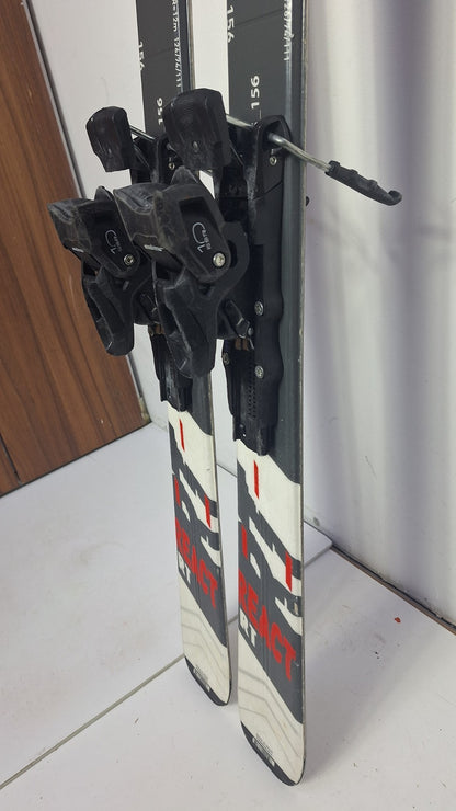 Rossignol React RT Carbon 156 cm Ski + Elan ESR 10 Bindings Winter Adventure