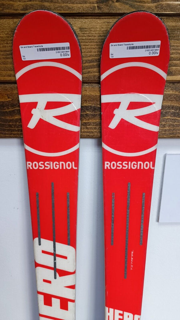 Rossignol Hero GS Pro 151cm Ski + Look 10 Bindings Winter