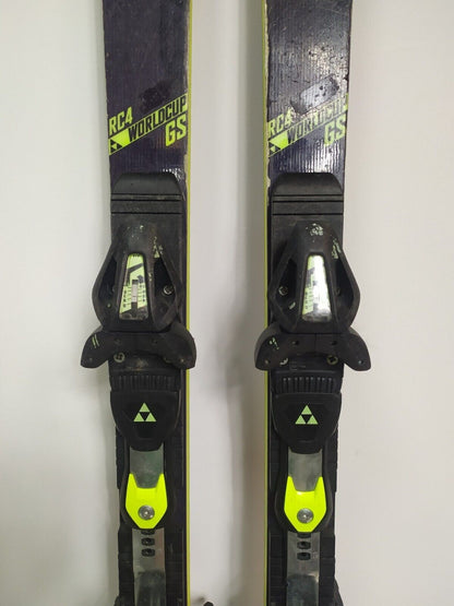 Fischer RC4 World Cup GS 165 cm Ski + Fischer RC4 Z11 Bindungen Wintersport