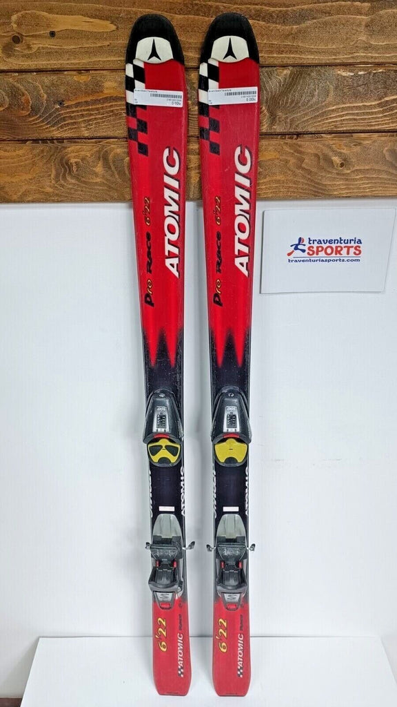 Atomic Pro Race 128 Ski + Salomon 4.5 Bindings Winter Sport Fun Adventure