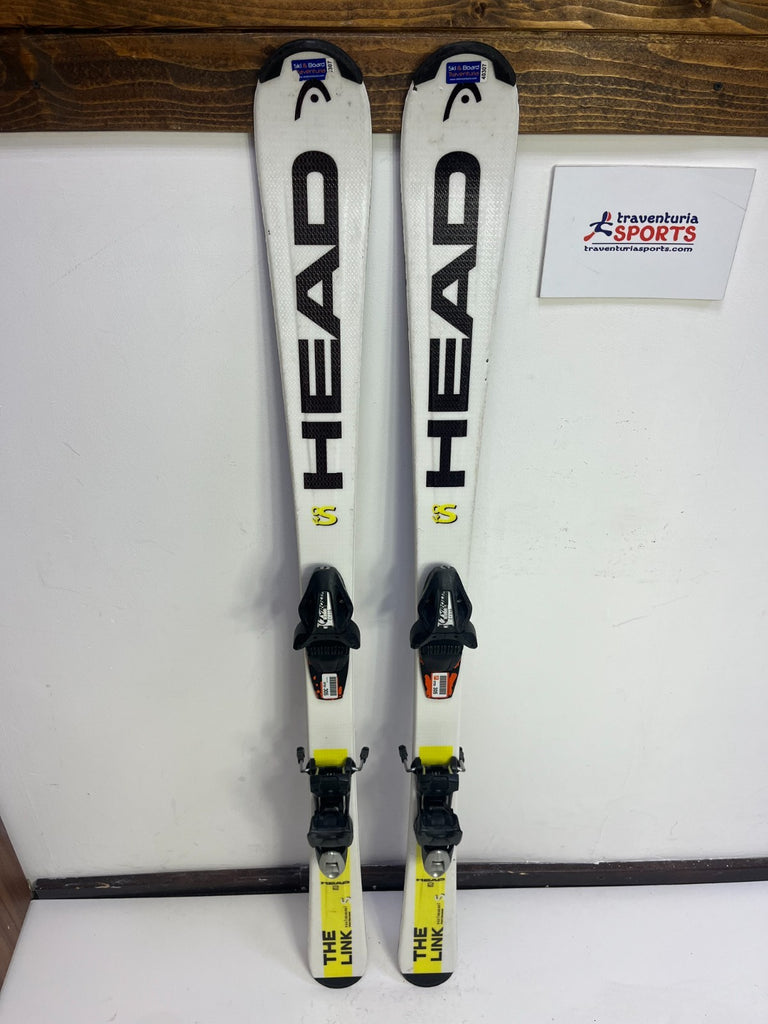 HEAD The Link R 140  cm Ski + Tyrolia BYS 10 Bindings Winter Sports Snow BSL