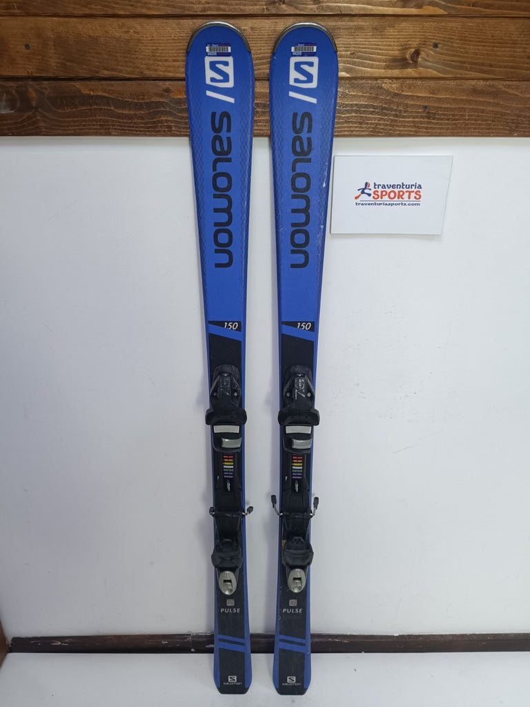 Sci Salomon Pulse 150 cm + attacchi Elan ESP 7.5 Adventure Winter Sport