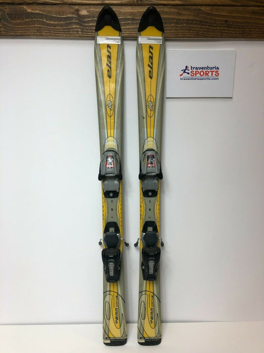 Elan Team Carve JR 108 cm Skis + Marker 4.5 Bindings Winter Snow Fun Outdoor