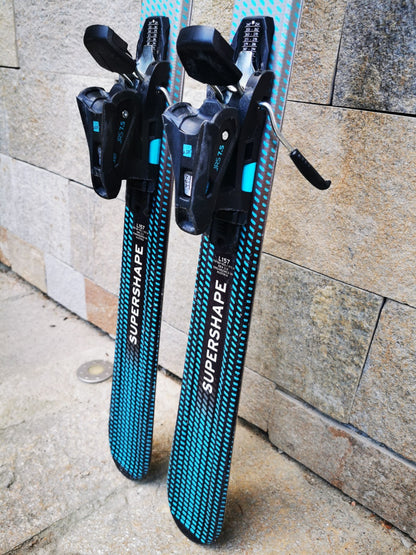 HEAD Supershape Team Easy 157cm  Ski + HEAD 7.5 Bindings  Winter Sport