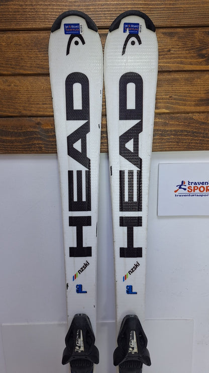 HEAD The Link R NZ 160 cm Ski + Fixations Tyrolia 10 Sports d'hiver Neige Plaisir