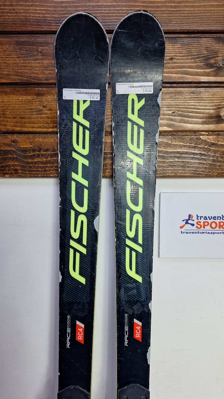 Fischer RC4 GS 163cm Ski + HEAD EVO 9 Bindings Fun Snow Winter Sport Piste