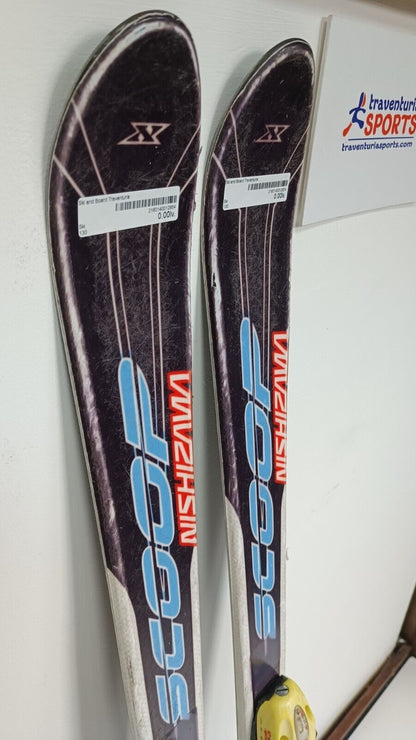 Sci Scoop Cross Nishizama SR 10 130 cm + Attacchi Tyrolia SL 4.5 Divertimento sulla Neve Invernale