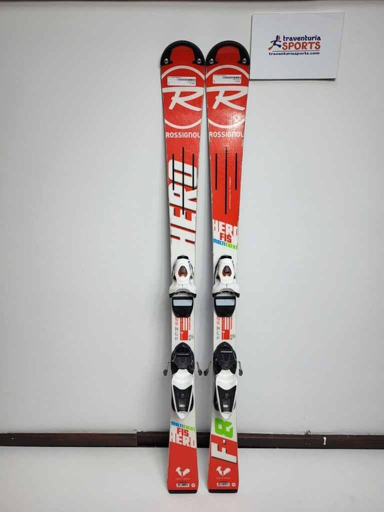 Rossignol Hero 8 125 cm Ski + Look 7 Bindings Winter Fun Snow