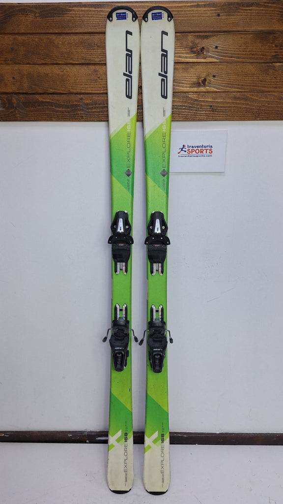 Sci Elan Explore X 168 cm 2020 + attacchi Elan El 10 Divertimento invernale sulla neve all'aperto