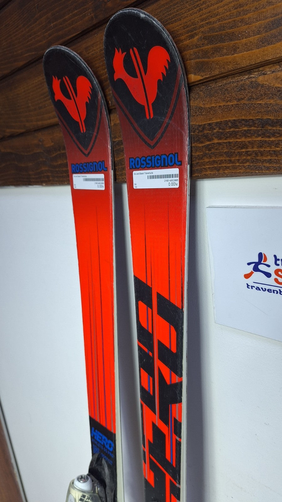 Rossignol HERO Athete GS Pro 150 cm Ski + Look 7 Bindings Winter Sport Snow
