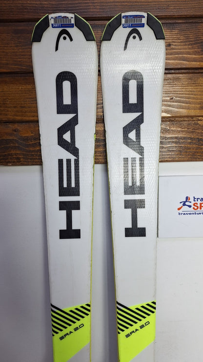 Head Supershape SLR Pro 160cm  Ski + HEAD 7.5 Bindings  Winter Sport