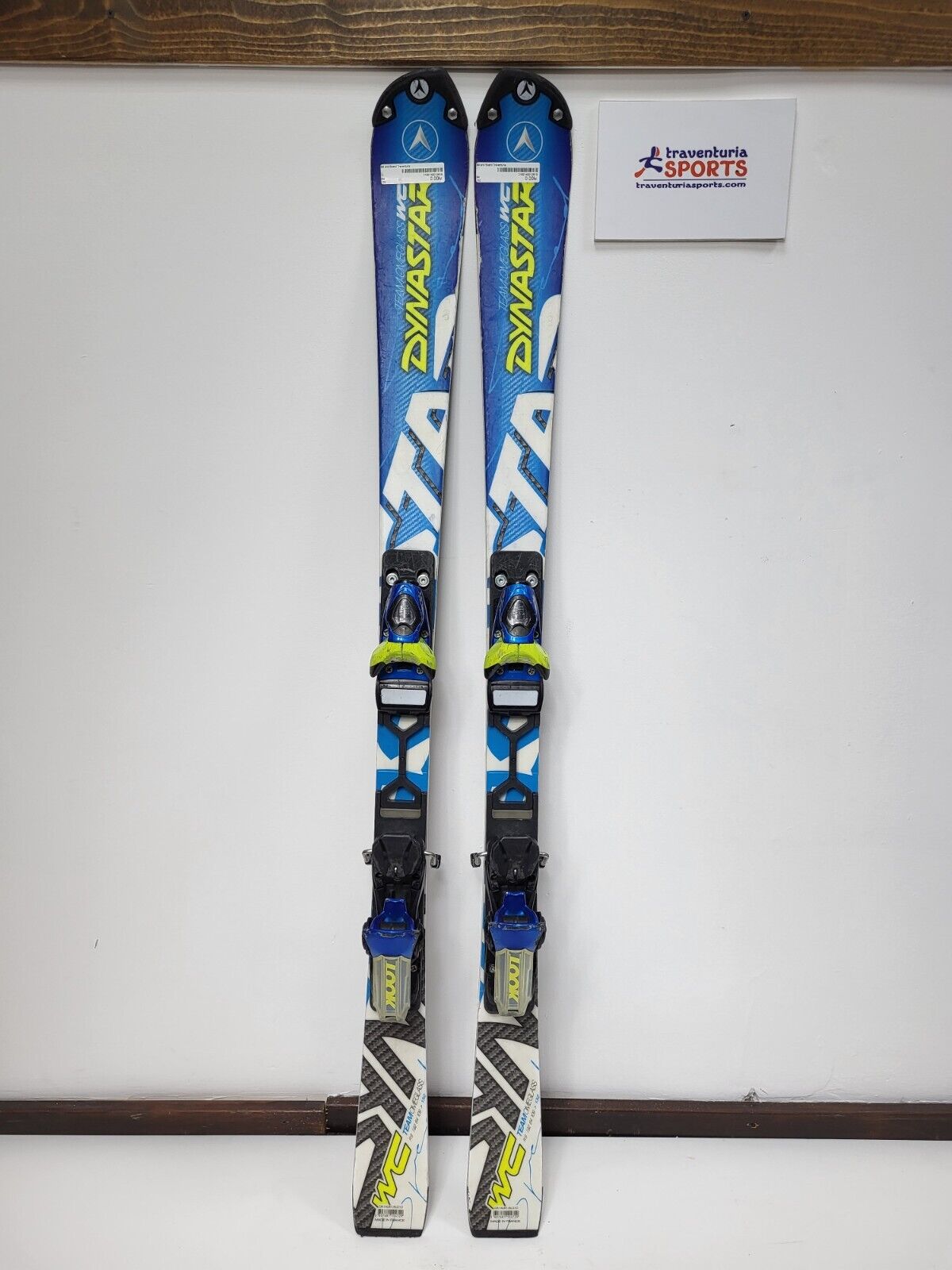 DYNASTAR OMEGLASS WORLD CUP スキー板 Dynastar Omeglass World Cup 132 cm Ski + Look 12 Bindings Winter