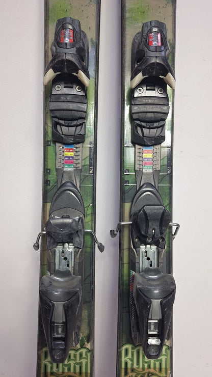 Rossignol S3 Skull 178cm Ski + Rossignol 12 Bindings Fun Snow Winter Sport Piste