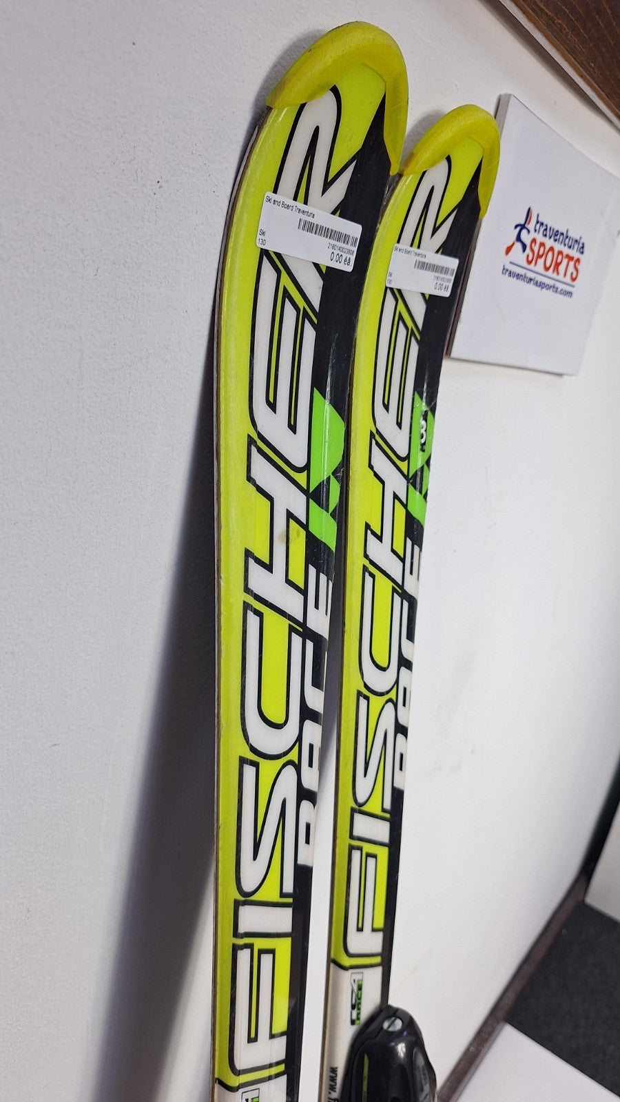 Fischer RC4 Race 130cm Ski + Fischer  4.5 Bindings Fun Snow Winter Sport