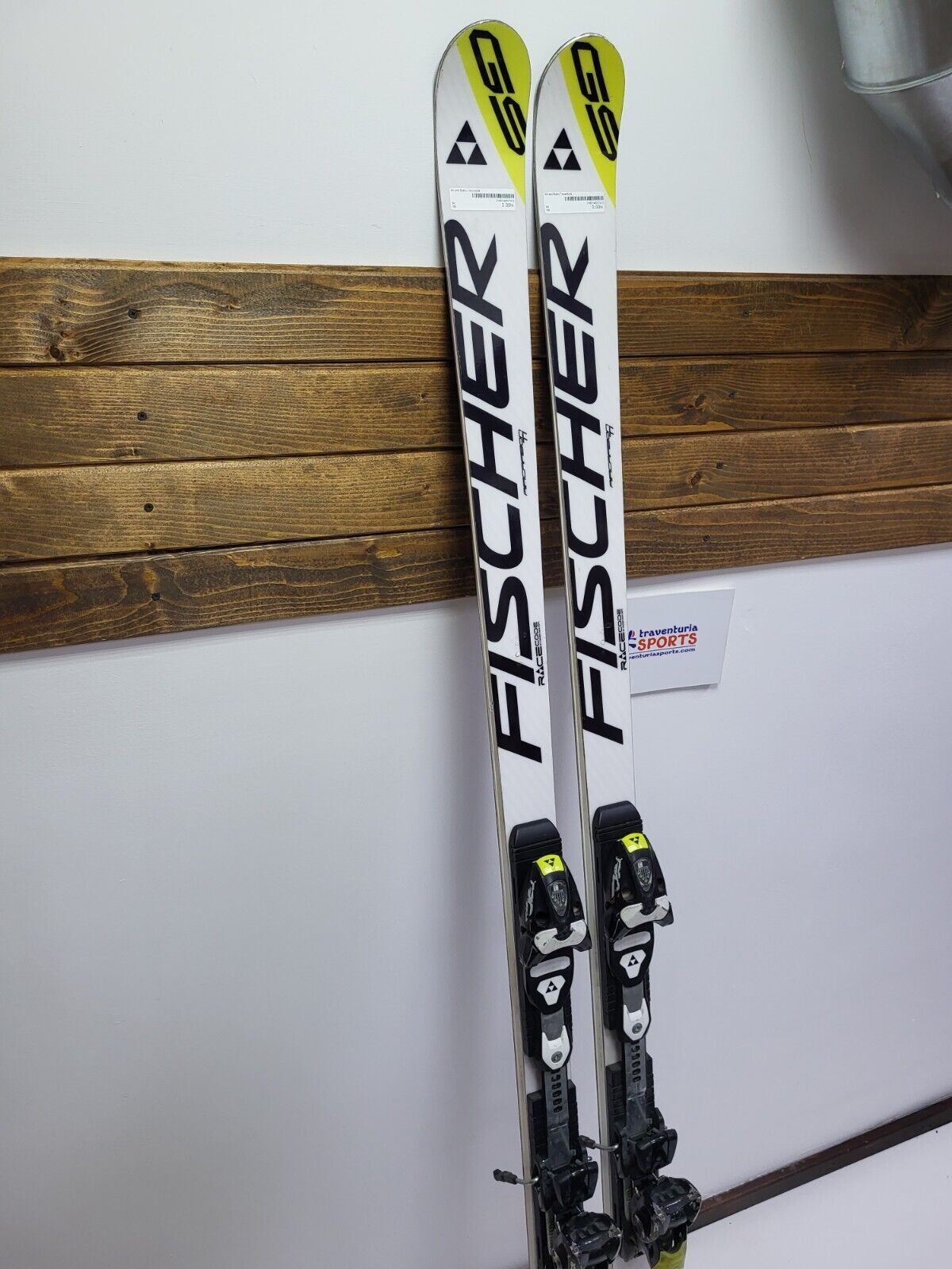 Fischer WC RC4 195 cm Ski + Fischer 18 Bindungen Wintersport