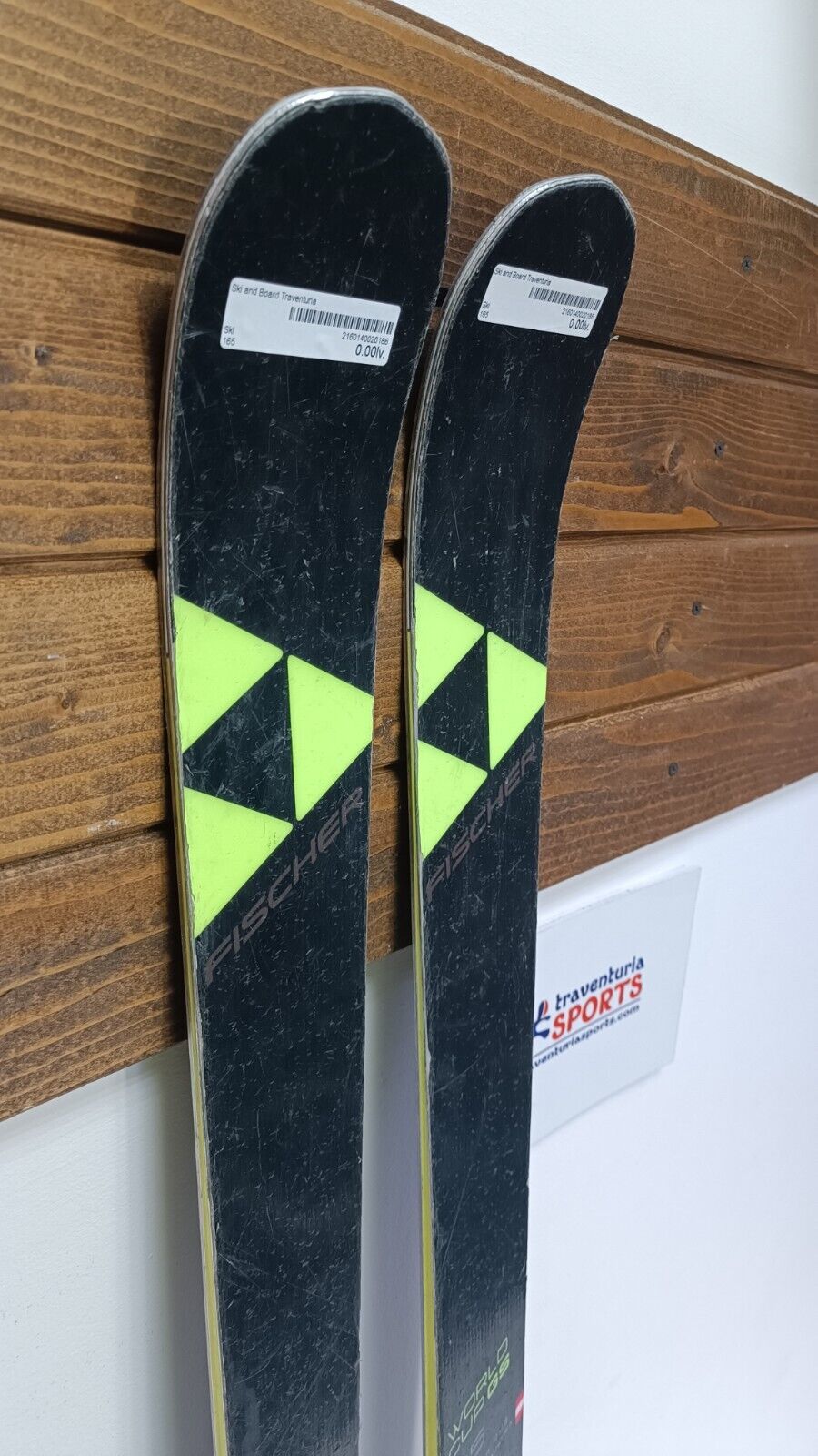 Fischer RC4 WC GS 165cm Ski + Fischer 9 Bindings Winter Fun Snow Sport
