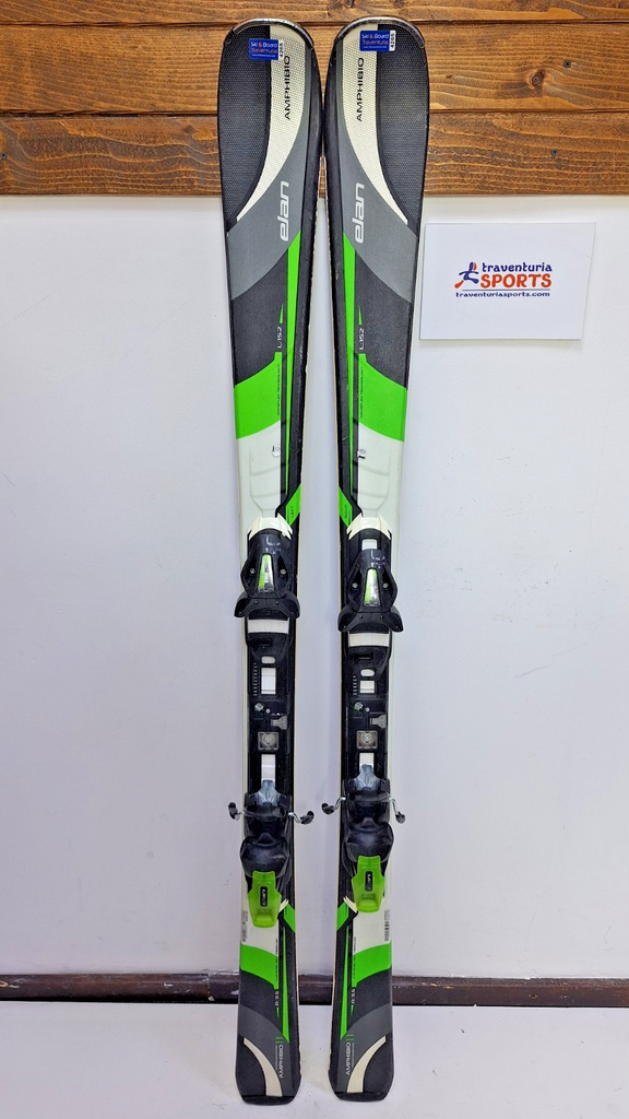 Sci Elan Amphibio 152 cm + attacchi Elan EL 10 Divertimento invernale Sport sulla neve Avventura