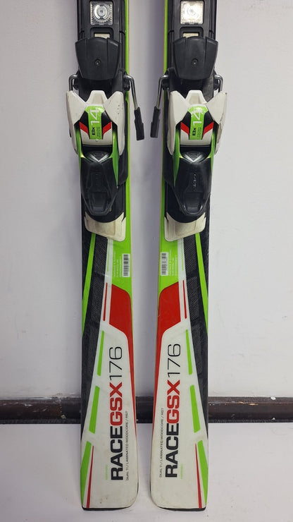 Elan Race GSX 176 cm Skis + Elan 14 Bindings Winter Fun Snow