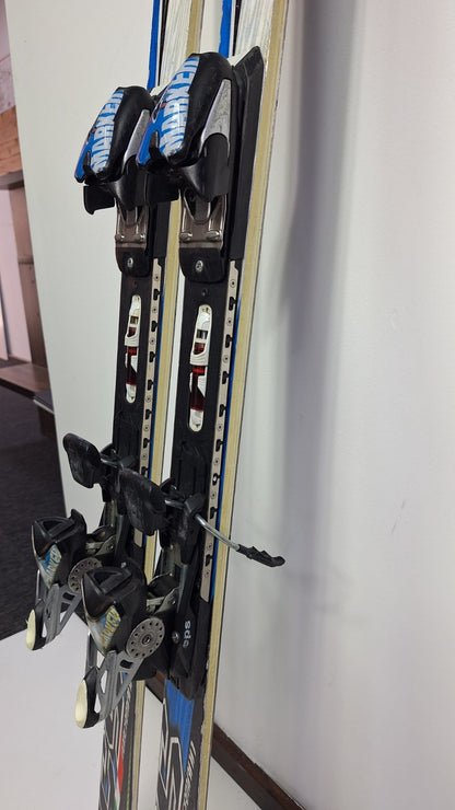 Nordica Dobermann J GS 170 cm Skis + Marker 12 Bindings Winter Fun Snow