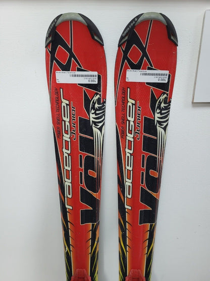 Völkl Racetiger GS R JR 130 cm Ski + Marker 7 Bindungen Wintersport Schneespaß