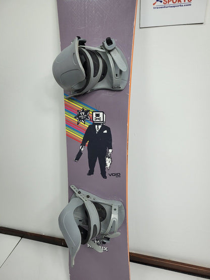 Matrix Void 157 cm Snowboard + Project M Bindings Winter Adventure Snow Outdoor