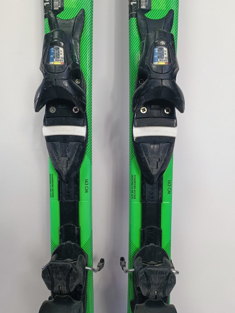 Rossignol Pursuit RTL 163 cm Ski + Look 12 Bindings Winter Snow
