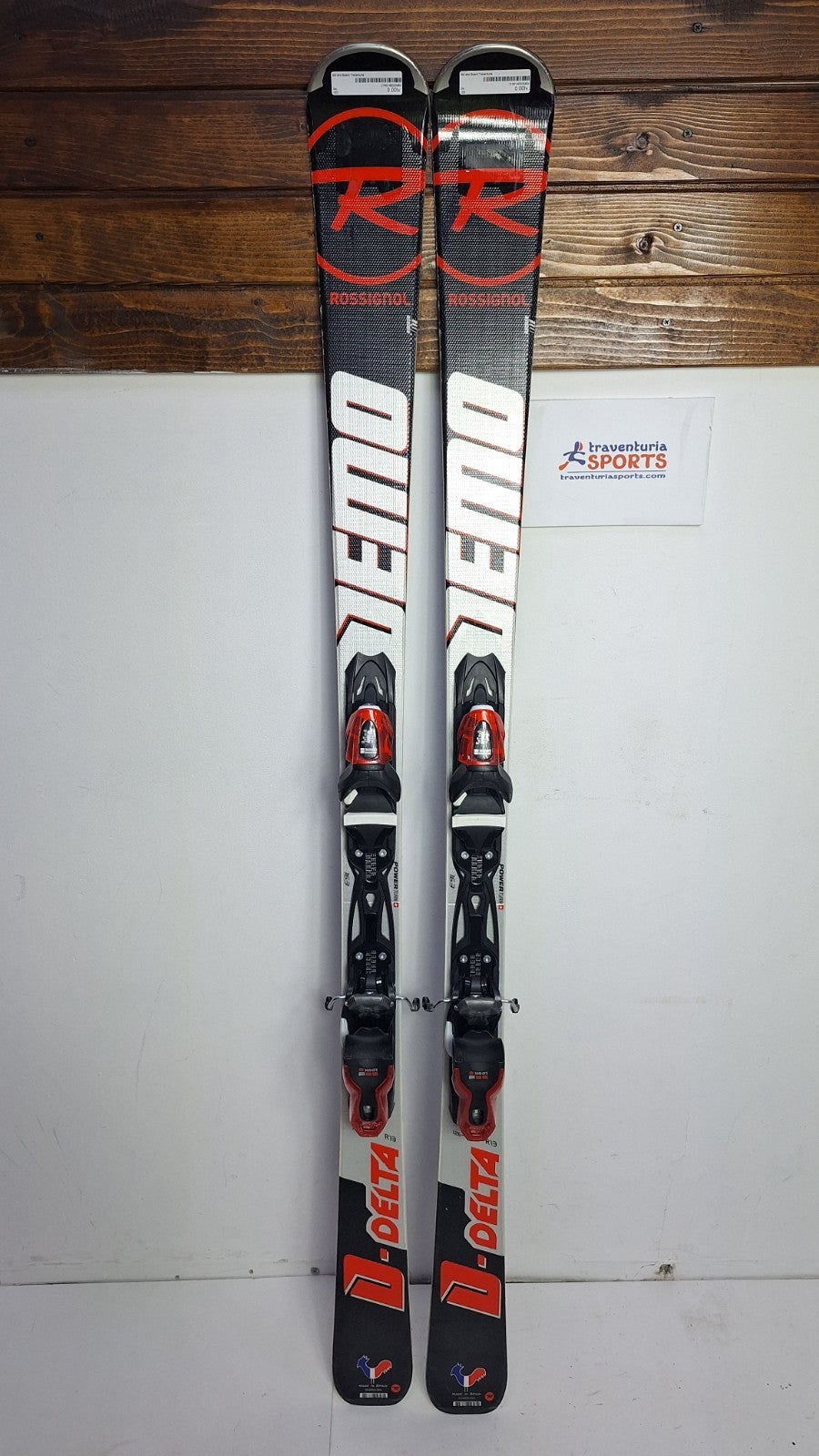 Rossignol D-delta 163cm  Ski + Look 10 Bindings Winter Sport Fun Snow
