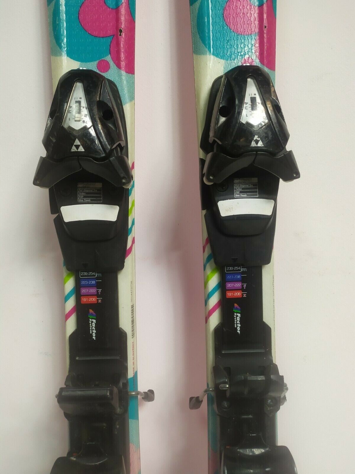 Elan Lil Magic 110 cm Ski + Fischer 4.5 Bindungen Wintersport Schnee
