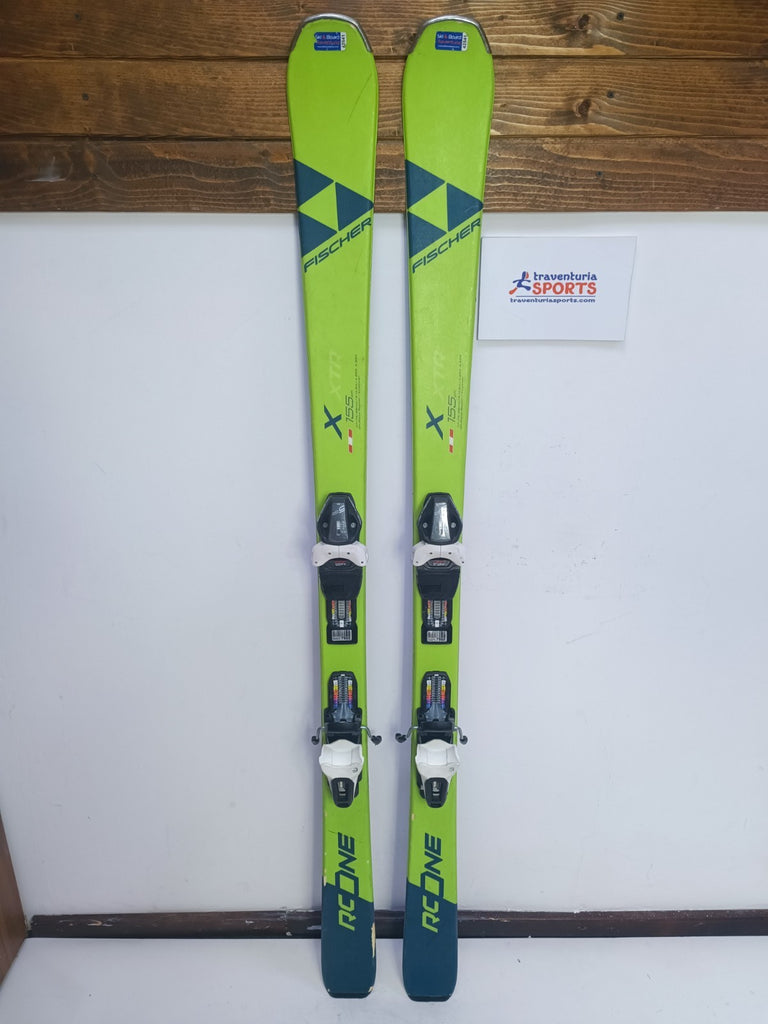 Sci Fischer XTR RC One X 155 cm + attacchi Fischer RS ​​9 Divertimento invernale