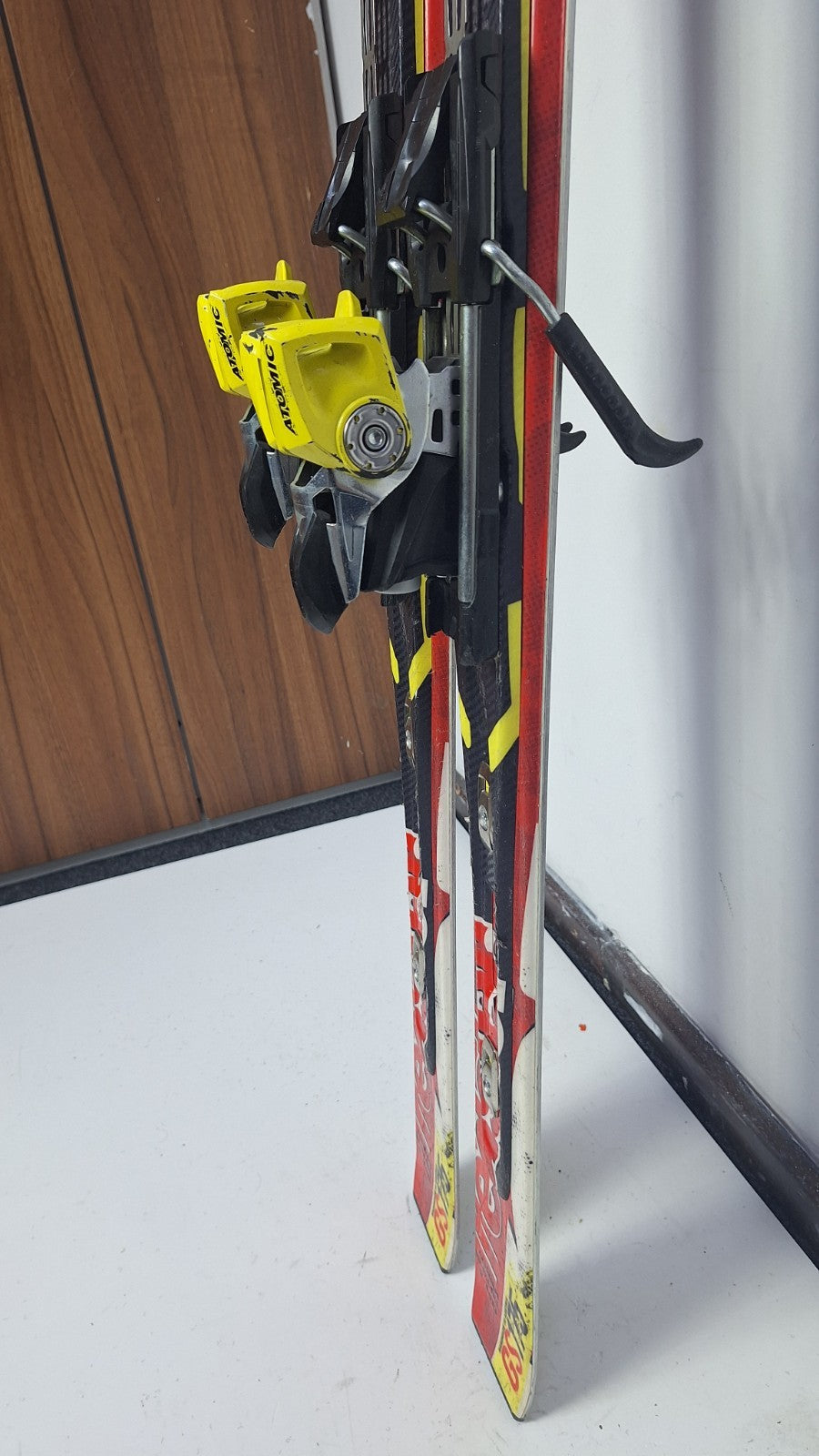 Atomic Redster Doubledeck GS FIS 175 cm Skis + Atomic 18 Bindings Winter