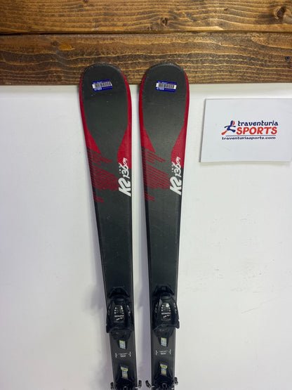 Ski K2 Indy 136cm + fixations Marker 7, sport d’hiver, neige, plaisir et aventure