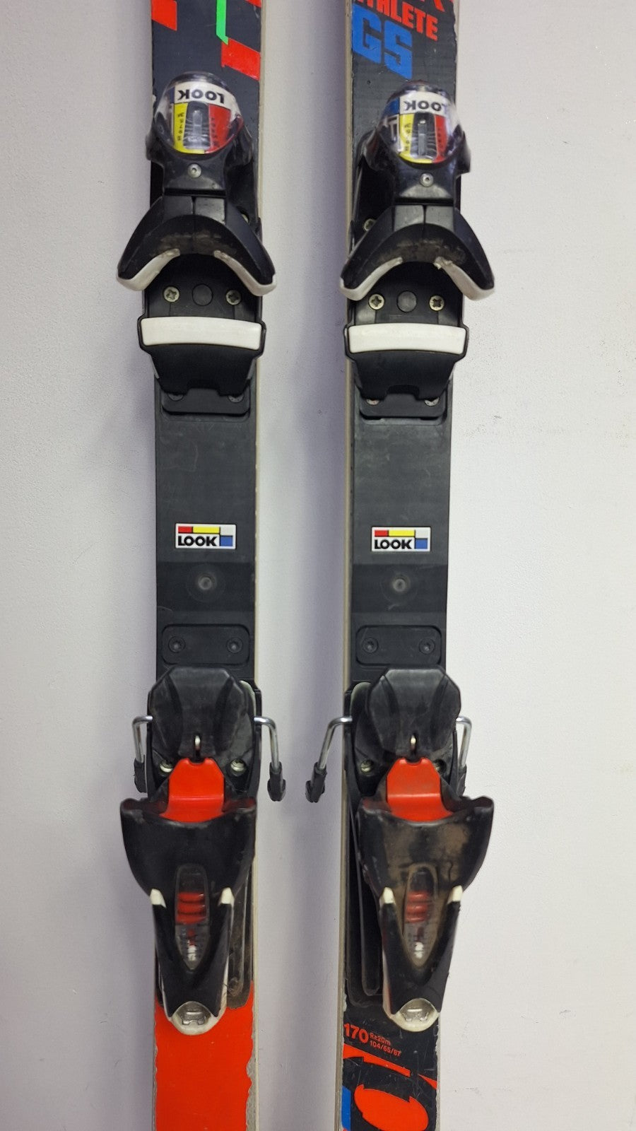 Rossignol Hero Athlete GS 170 cm Ski + Look 12 Bindungen Winterspaß Schnee