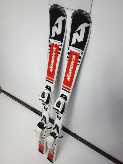 Nordica Team Race 120 cm Ski + Fixations Marker 7 Sport Plaisir hivernal