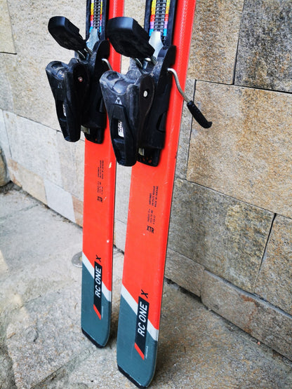 Fischer RC One X 160cm  Ski + Fischer RS 9 Bindings Adventure Winter Sport