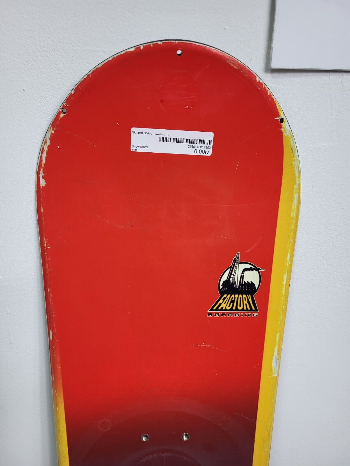 Pale Loop 120cm Snowboard  Winter Outdoor Sport Fun All Mountain Snow