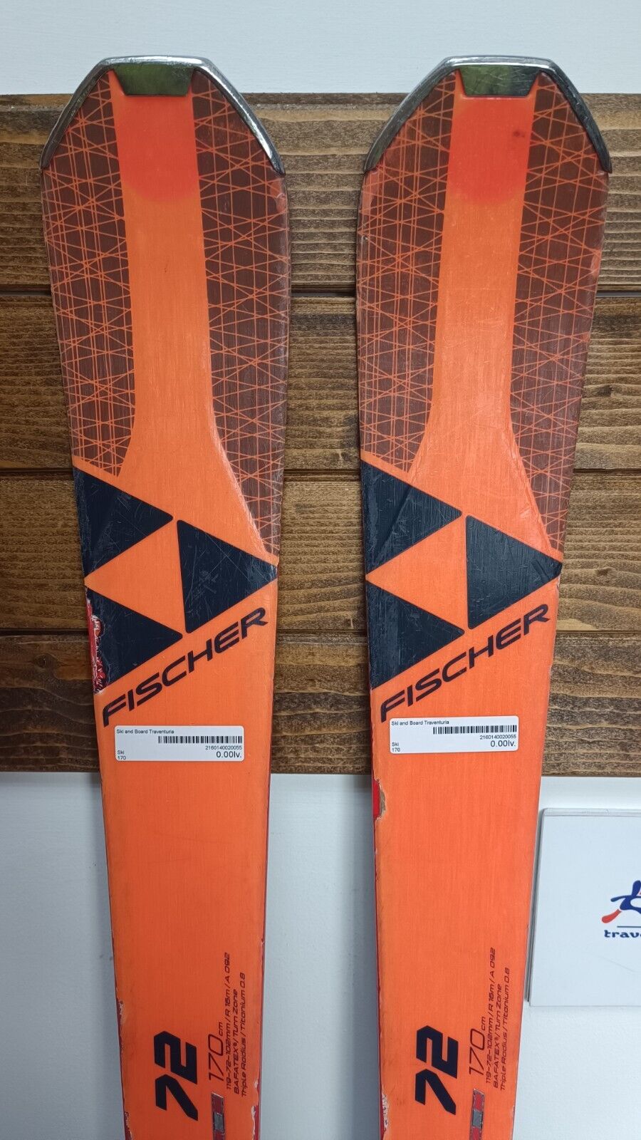 Fischer RC One 72 170cm Ski + Fischer 12 Bindungen Winter Fun Snow Sport