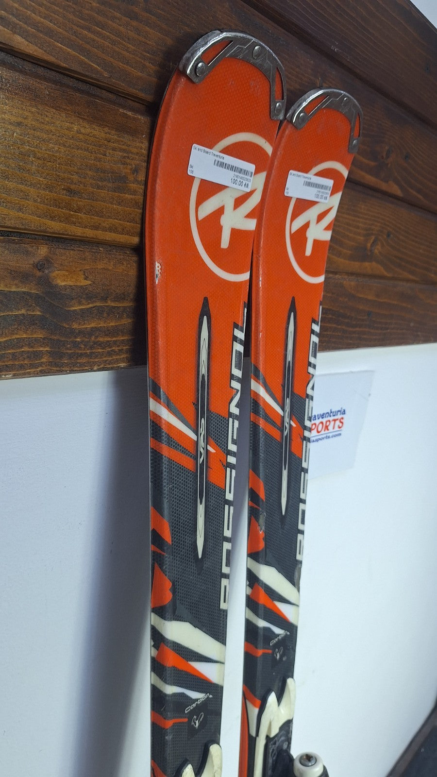 Rossignol ZX 3D Carbon 158 cm Ski + Rossignol Axium 10 Bindings Winter Sport