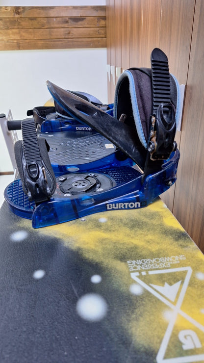 Burton LTR 134L cm Snowboard + Burton S  Bindings Winter Snow Adventure Fun