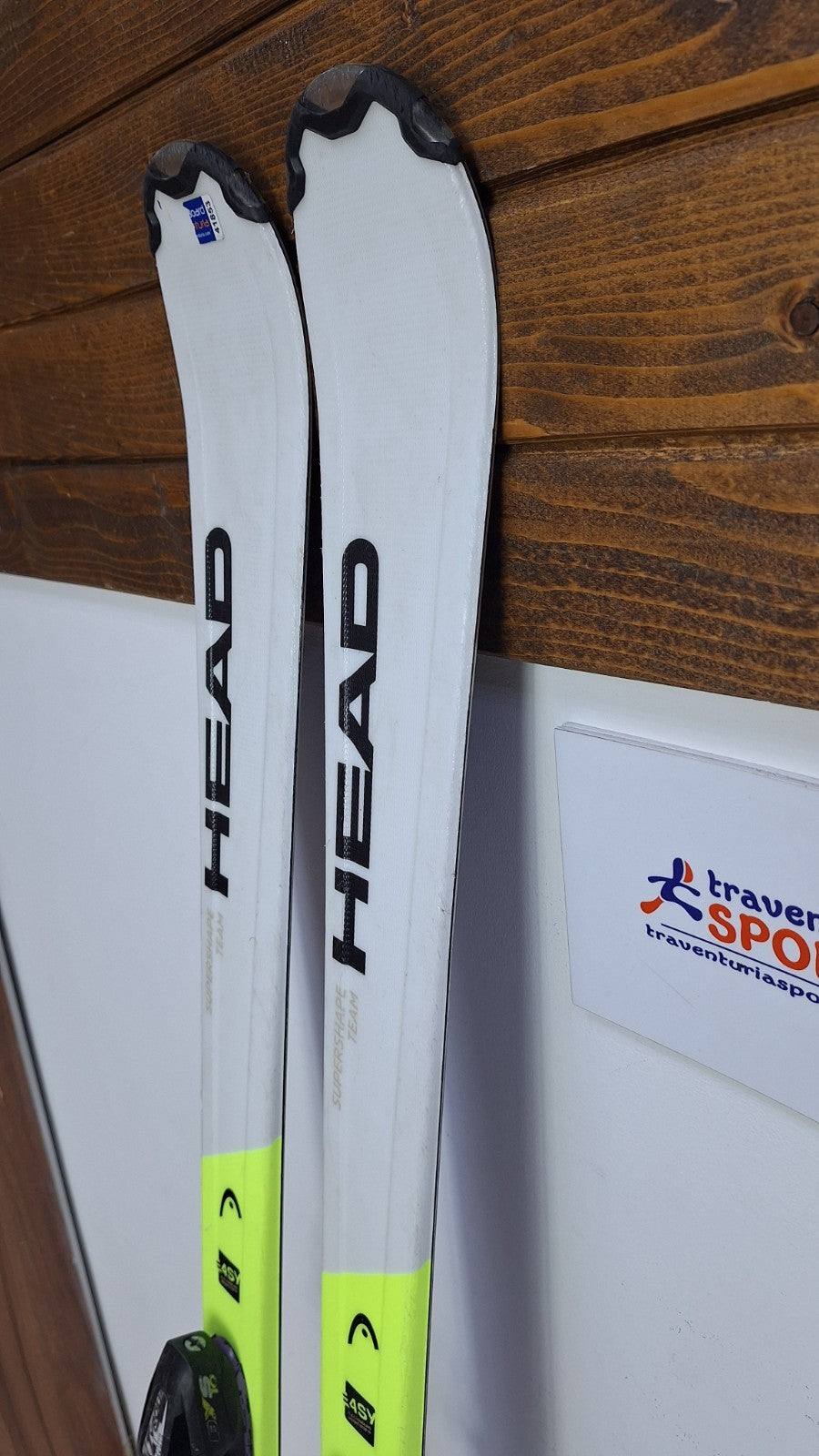 Ski HEAD Supershape Team Easy JRS 157 + fixations Tyrolia BYS 10, sport d'hiver